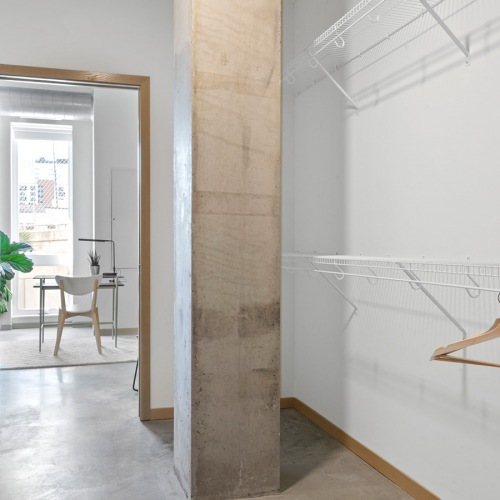 Closet Wide open walk in closet